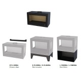 Estufa de leña insertable BIMBA 70 - Bronpi 2