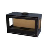 Estufa de leña insertable BIMBA 70-3 caras - Bronpi 2