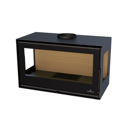Estufa de leña insertable BIMBA 70-3 caras - Bronpi