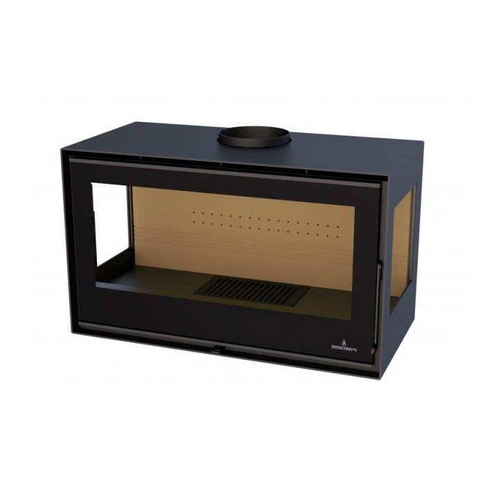 Estufa de leña insertable BIMBA 70-3 caras - Bronpi 2