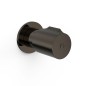 Llave de paso empotrada 1/2" TRES negro metalizado - 06115501KM