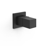 Llave de paso empotrada 1/2" CUADRO-TRES negro mate - 00715501NM 1