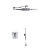 Kit termostático ducha empotrado 2-vías PRISMA cromo - K4287011 1