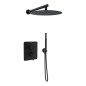 Kit termostático ducha empotrado 2-vías ODISEA negro mate - K3987022NM