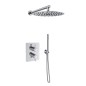 Kit termostático ducha empotrado 2-vías ODISEA cromo - K3987022