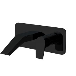 Monomando lavabo empotrado URBAN CHIC negro mate - 212001NM 1