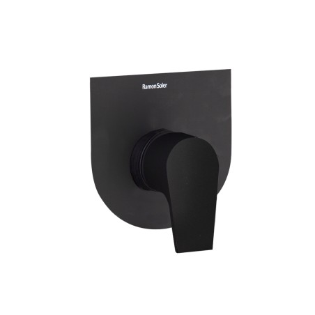 Monomando ducha empotrado 1-vías URBAN CHIC negro mate - 211801SNM - Ramón Soler