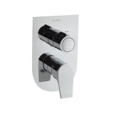 Monomando ducha empotrado 2-vías URBAN CHIC cromo - 211502S 1