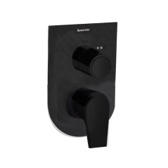 Monomando ducha empotrado 2-vías URBAN CHIC negro mate - 211502SNM - Ramón Soler