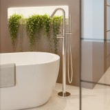 Monomando baño-ducha a suelo TZAR cromo - 348503MO 3
