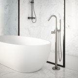 Monomando baño-ducha a suelo TZAR niquel cepillado - 348503DNC 3