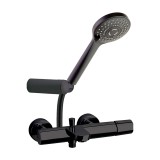 Monomando ducha TZAR negro mate - 340801BTNM 1