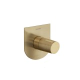 Monomando ducha empotrado 1-vía TZAR oro cepillado - 341801SOC 1