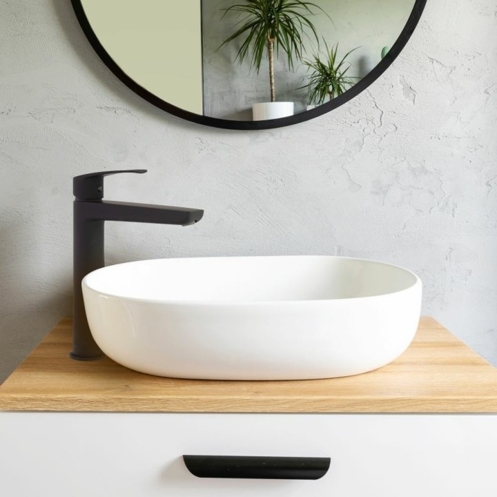 Monomando lavabo alto NEW FLY negro mate - 571011NM 3