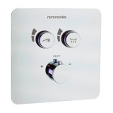 Termostático ducha empotrado 2-vías RS SMART cromo - 85T201S 1