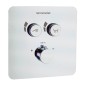 Termostático ducha empotrado 2-vías RS SMART cromo - 85T201S Termostático ducha empotrado 2-vías RS SMART cromo - 85T201S