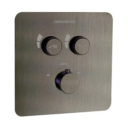 Termostático ducha empotrado 2-vías RS SMART grafito - 85T201SGR 1