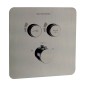 Termostático ducha empotrado 2-vías RS SMART níquel cepillado - 85T201SNC Termostático ducha empotrado 2-vías RS SMART níquel cepillado - 85T201SNC