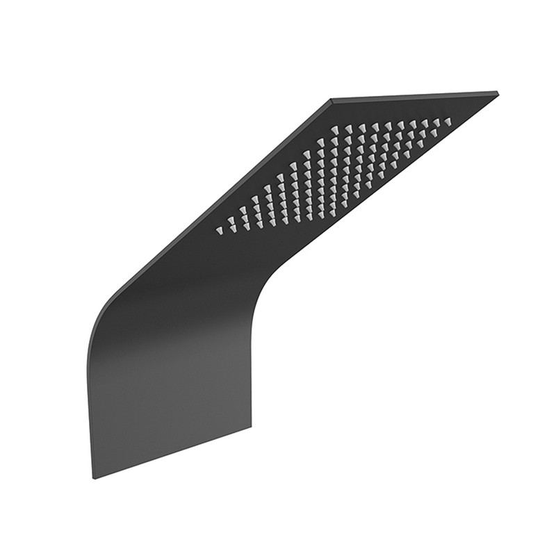 Rociador ducha RS pared negro mate - RIKSNM