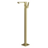 Monomando lavabo a suelo PRISMA oro cepillado - 427602OC 1