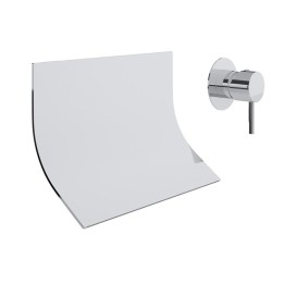 Monomando lavabo empotrado cascada ODISEA cromo - 3916902 1