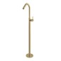Monomando lavabo a suelo ODISEA oro cepillado - 397603OC Monomando lavabo a suelo ODISEA oro cepillado - 397603OC