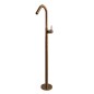 Monomando lavabo a suelo ODISEA cobre cepillado - 397603CUC Monomando lavabo a suelo ODISEA cobre cepillado - 397603CUC