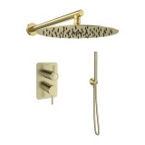 Kit monomando ducha empotrado 2-vías ODISEA oro cepillado - K3915122OC 1