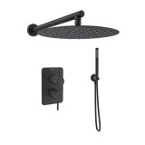 Kit monomando ducha empotrado 2-vías ODISEA negro mate - K3915122NM 1
