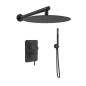 Kit monomando ducha empotrado 2-vías ODISEA negro mate - K3915122NM