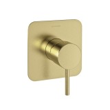Monomando ducha empotrado 1-vía ODISEA oro cepillado - 391801SOC 1