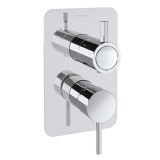 Monomando ducha empotrado 3-vías ODISEA cromo - 391513S 1