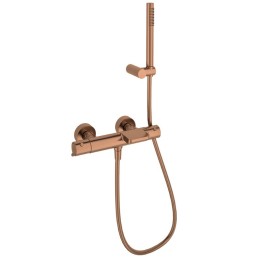 Termostático baño-ducha ODISEA cobre cepillado - 393901DCUC 1