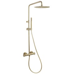 Conjunto termostático ducha ODISEA oro cepillado - 395401RM300OC - Ramón Soler