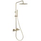 Conjunto termostático ducha ODISEA oro cepillado - 395401RM300OC