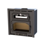 Estufa de leña insertable con horno EVEREST - Bronpi 2