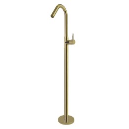 Monomando lavabo a suelo ODISEA JOYA oro cepillado - 597603OC 1