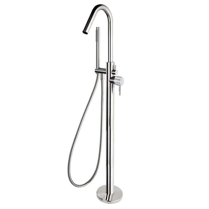 Monomando baño-ducha a suelo ODISEA JOYA cromo - 598503MO 1