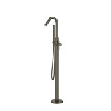 Monomando baño-ducha a suelo ODISEA JOYA grafito - 598503DGR 1