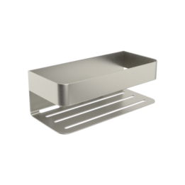 Jabonera rectangular MAYURA níquel cepillado - ADY007/NQ 1