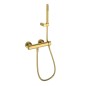Monomando ducha ODISEA JOYA oro cepillado - 590801DOC