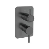 Monomando ducha empotrado 3-vías ODISEA JOYA grafito - 591513SGR 1