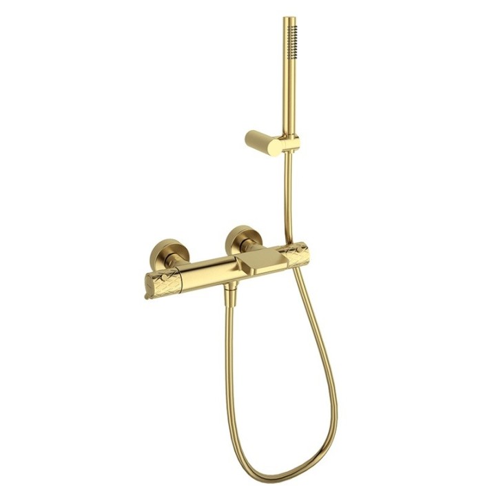 Termostático baño-ducha ODISEA JOYA oro cepillado- 593901DOC 1