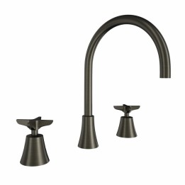 Bimando lavabo alto repisa ADAGIO grafito - 914202GR 1