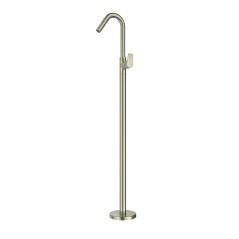 Monomando lavabo a suelo URBAN CHIC níquel cepillado - 217603NC - Ramón Soler