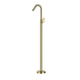 Monomando lavabo a suelo URBAN CHIC oro cepillado - 217603OC 1