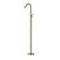 Monomando lavabo a suelo URBAN CHIC oro cepillado - 217603OC