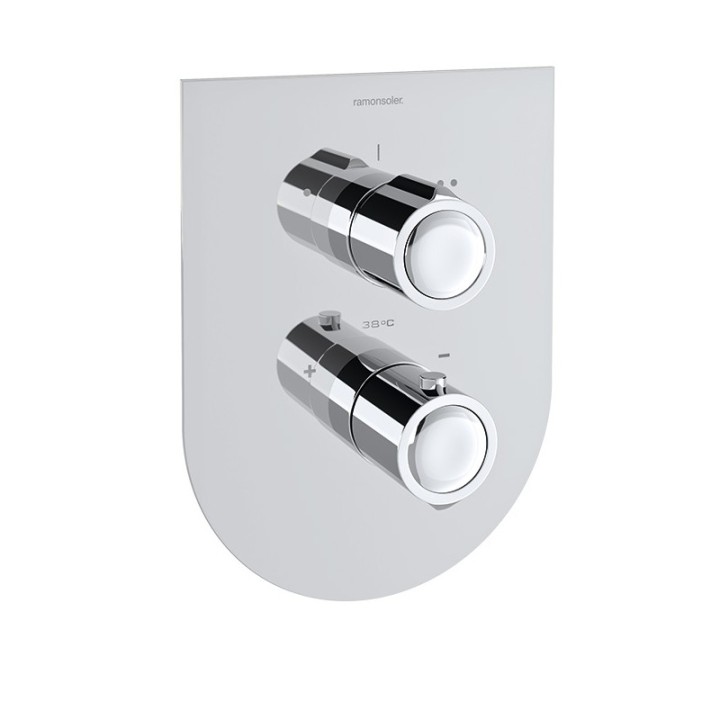 Termostático ducha empotrado 2-Vías URBAN CHIC cromo - 218712S 1