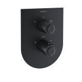 Termostático ducha empotrado 2-Vías URBAN CHIC negro mate - 218712SNM 1