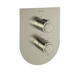 Termostático ducha empotrado 2-Vías URBAN CHIC níquel cepillado - 218712SNC 1